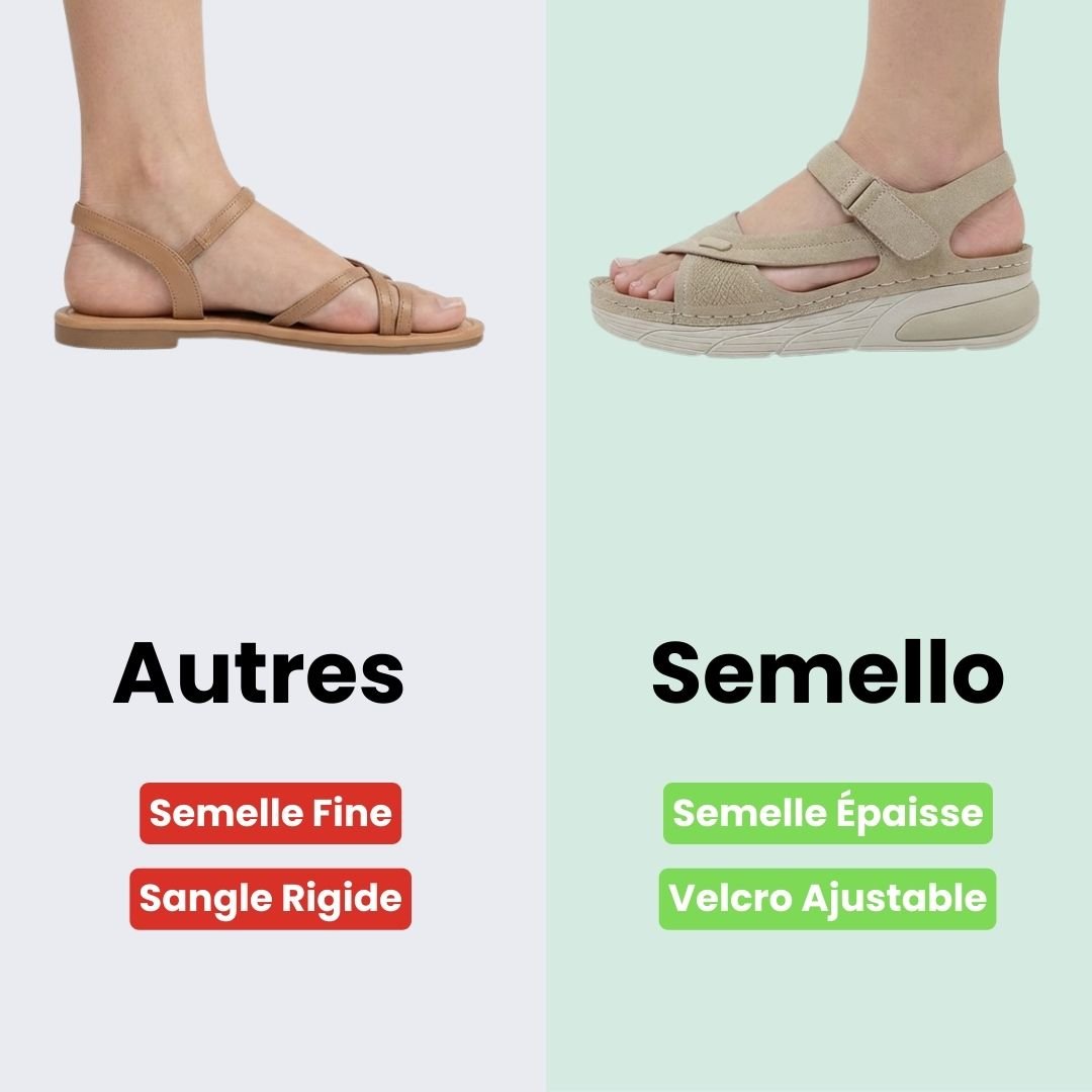 Orthopedic wedge sandals with a raised heel and cushioned footbed, in khaki, gray and blue