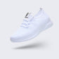 Women's orthopedic comfort sneakers with a breathable knit upper, in pink, gray, black or brown