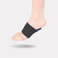Adjustable support strap wrapped around the arch and heel for plantar fasciitis