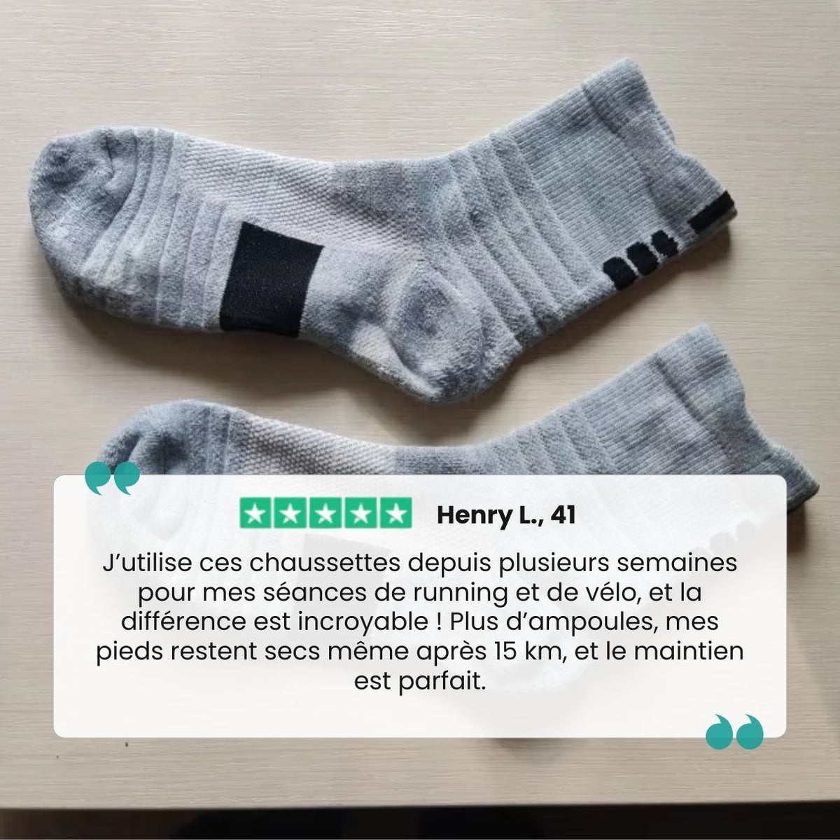 Ribbed technical sport socks with a compression arch band, in gray, white and black