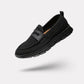 Men's slip-on orthopedic loafers with a padded collar and a cushioned insole