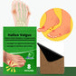 Adhesive patches applied over the bunion for fast relief from sharp pain