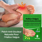 Adhesive patches applied over the bunion for fast relief from sharp pain