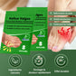 Adhesive patches applied over the bunion for fast relief from sharp pain