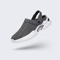 Men's orthopedic sandals with wide hook-and-loop straps and a molded footbed