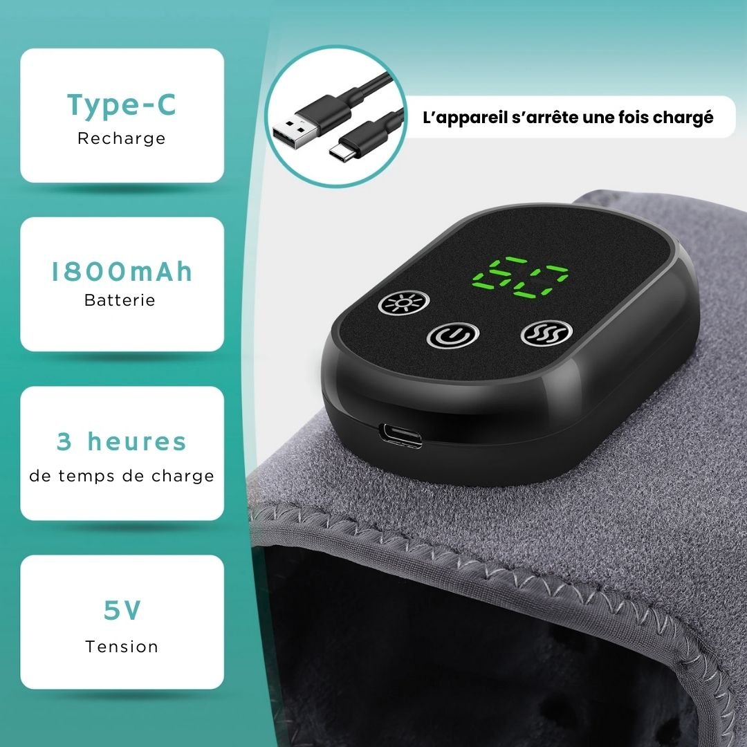 Padded heated foot massager with an open chamber that both feet slide into