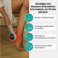 LED light therapy pad wrapped around a painful joint such as the knee