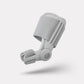 Hinged bunion splint worn over the big toe joint, letting the foot flex while it corrects