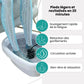 Detox foot bath basin deep enough to soak both feet up to the ankle