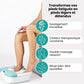 Foot spa bath tub with massaging bubble jets for soaking both feet