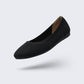 Orthopedic ballet flats with a soft rounded toe, in beige, black, gray, mustard yellow and brown