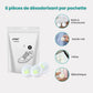 Pair of shoe deodorizer balls dropped inside shoes to absorb odor between wears