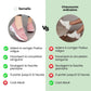 Pink orthopedic sneakers with a soft knit upper and cushioned arch support