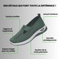 Women's orthopedic sneakers with a cushioned footbed, in light purple, gray, black and dark green