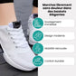 Orthopedic sneakers with a soft stretchy upper and a cushioned insole for sensitive feet
