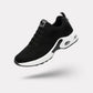 Orthopedic sneakers with a soft stretchy upper and a cushioned insole for sensitive feet
