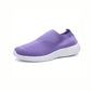 Women's orthopedic sneakers with a lace-up upper and a thick cushioned midsole