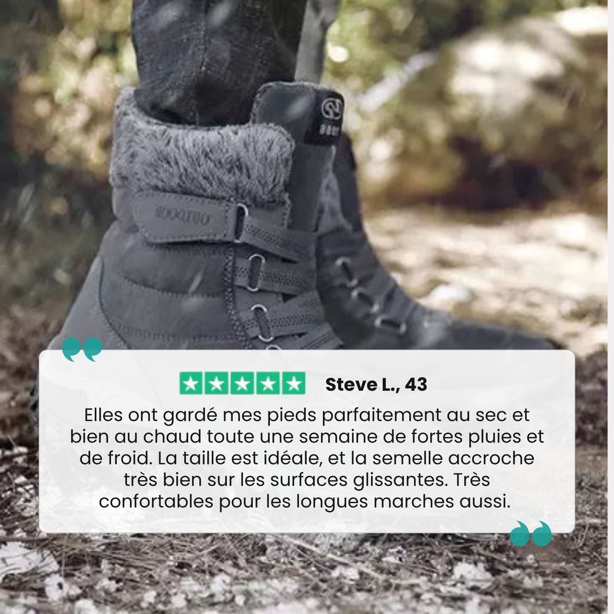 Burgundy waterproof snow boots with a fleece lining and a grippy treaded sole
