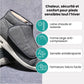 Lined orthopedic winter boots for diabetic feet, in black and gray, with a roomy toe box