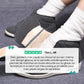 Lined orthopedic winter boots for diabetic feet, in black and gray, with a roomy toe box