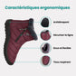 Women's waterproof winter boots in red, black, navy, gray and caramel with lugged soles