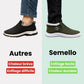 Fleece-lined waterproof winter boots for women in green, red, black and blue with non-slip soles