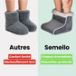 Electric foot warmer with a lined inner pocket that both feet slide into