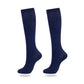 Knee-high compression socks for lighter legs, in black, nude, white, gray and blue