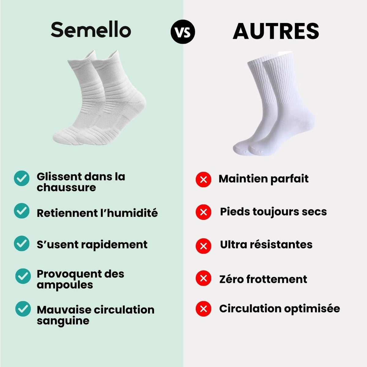 Ribbed technical sport socks with a compression arch band, in gray, white and black