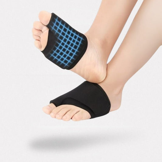 Cold therapy socks with gel packs that wrap around the foot for cooling relief