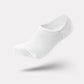 Thin bamboo fiber socks in black, white and mixed colors, sitting just above the ankle