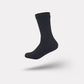Waterproof outdoor socks pulled up the calf for hiking and cycling
