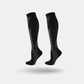Knee-high 20-30 mmHg compression socks for nurses, in blue, black, white, orange and green
