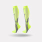 Knee-high 20-30 mmHg compression socks for nurses, in blue, black, white, orange and green