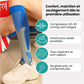 Knee-high 20-30 mmHg compression socks for nurses, in blue, black, white, orange and green