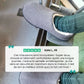 Women's lined orthopedic slippers with non-slip soles, in black, gray, burgundy and navy