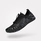 Lightweight barefoot shoes on a 4 mm flexible sole with a roomy toe box