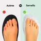Lightweight barefoot shoes on a 4 mm flexible sole with a roomy toe box