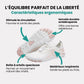 Lightweight barefoot shoes on a 4 mm flexible sole with a roomy toe box