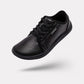 Caramel leather barefoot shoes with a wide toe box and a thin flexible sole