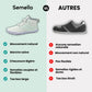 Green winter barefoot shoes with a lined upper and a flat wide toe box