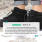 Waterproof winter barefoot shoes with a thin sole and warm lining, in brown, black, gray or blue