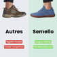 Breathable barefoot shoes with a wide toe box and a thin flexible sole