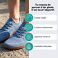 Breathable barefoot shoes with a wide toe box and a thin flexible sole