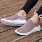Women's orthopedic high-top shoes that rise over the ankle, in black, pink and gray