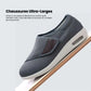Women's orthopedic shoes closed by a hook-and-loop strap across the instep