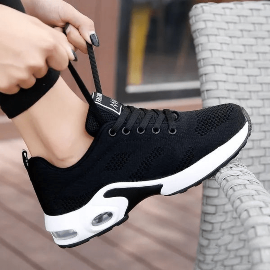 Women's orthopedic dress shoes with a low heel and a built-in arch support