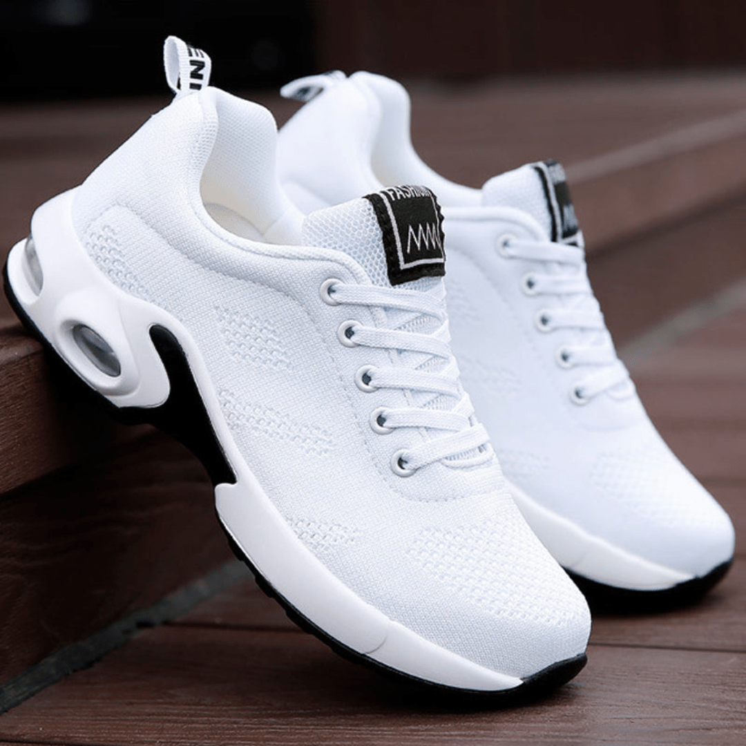 Women's orthopedic dress shoes with a low heel and a built-in arch support
