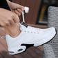 Women's orthopedic dress shoes with a low heel and a built-in arch support