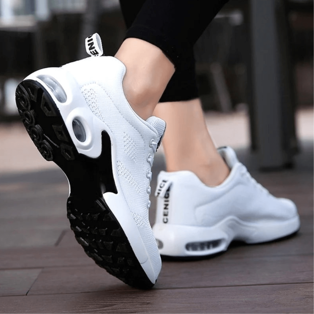 Women's orthopedic dress shoes with a low heel and a built-in arch support